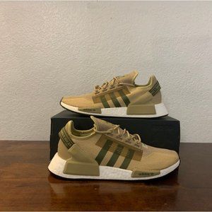 Adidas NMD R1 V2 'Beige Tone Focus Olive' GY1395 Men's Size 12